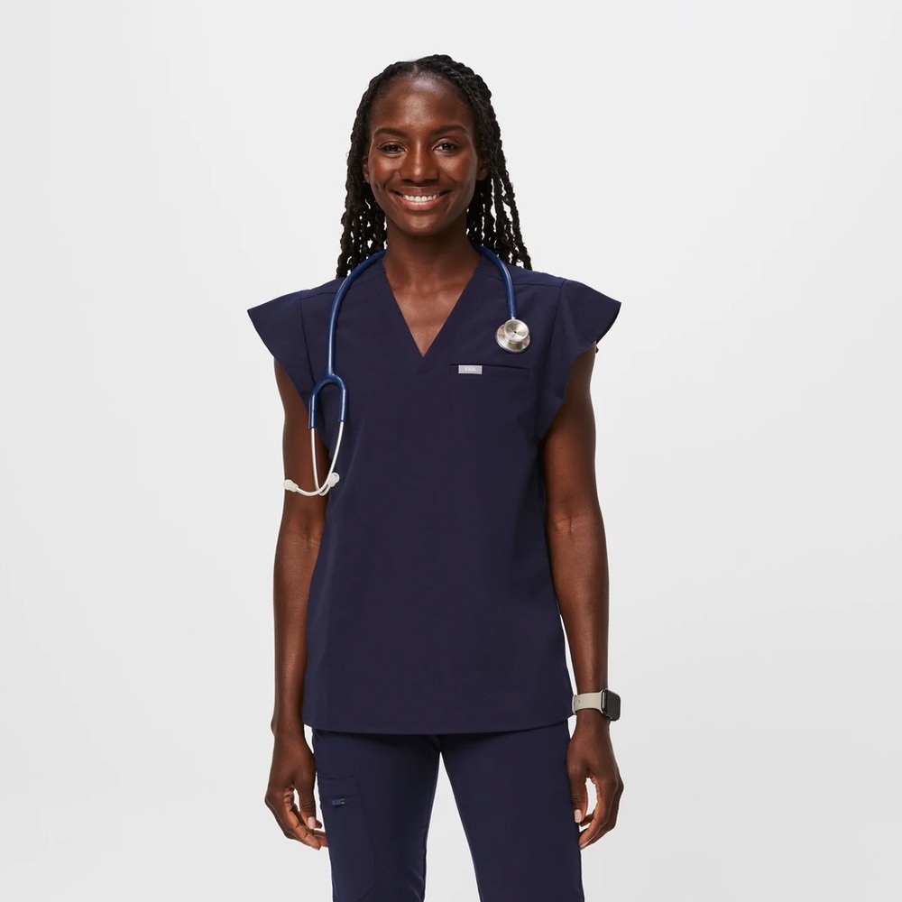 Figs scrub top